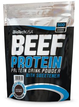 BIOTECH USA Beef Protein, 500g Beutel ,