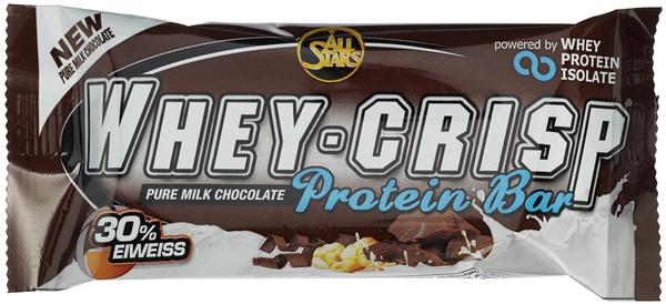 All Stars Whey-Crisp Protein-Riegel Display 24x50g Schokolade