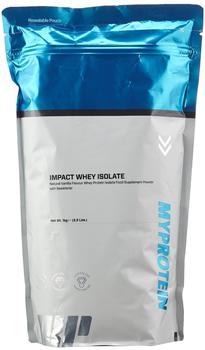 Myprotein Impact Whey Isolate 1000g Vanille