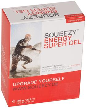 Squeezy Energy Super Gel 12x33g Raspberry