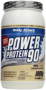 Body Attack Power Protein 90 1000g Cookies 'n Cream