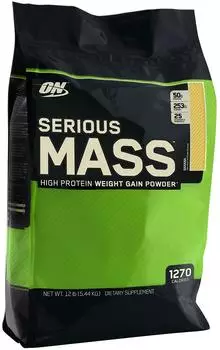 Optimum Nutrition Serious Mass 5455g Banane
