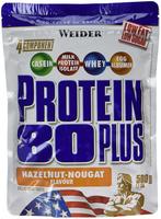 Weider 2460-1-948, Weider - Protein 80 Plus - 500g Beutel - Hazelnut Nougat,