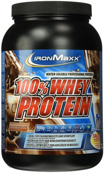 IronMaxx 100% Whey Protein Milchschokolade 900g