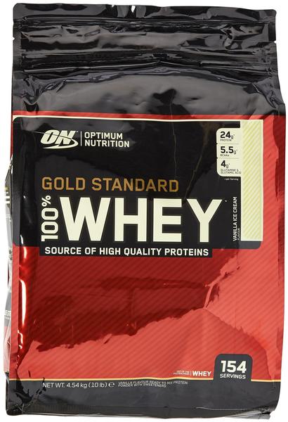 Optimum Nutrition 100% Whey Gold Standard 4500g Vanilla Ice Cream