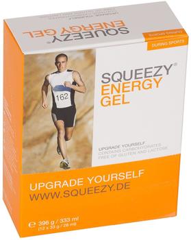 Squeezy Energy Gel Box Himbeere 12 x 33 g