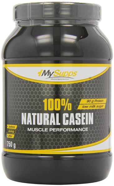 MySupps 100% Natural Casein 750g