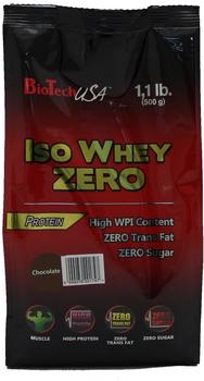 BioTech USA Iso Whey Zero 500g Schokolade