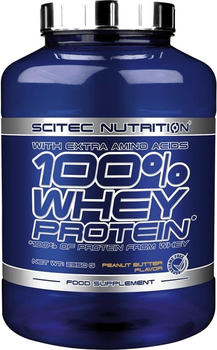 Scitec Nutrition 100% Whey Protein 2350g Erdnussbutter