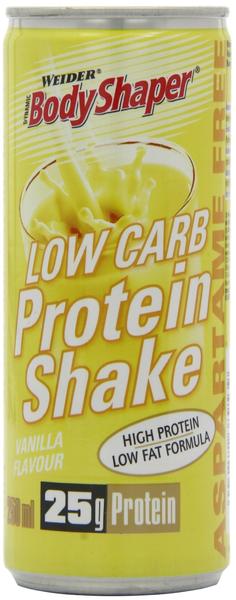 Weider BodyShaper Low Carb Protein Shake Vanille