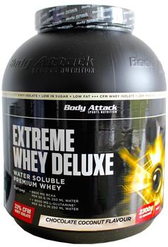 Body Attack Extreme Whey Deluxe Chocolate-Coconut Cream 2300g