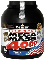 Weider Mega Mass 4000 - 3000g - Erdbeere, Grundpreis: &euro; 15,65 / kg