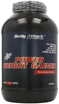 Body Attack Power Weight Gainer 4750g Erdbeer