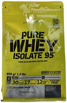 Olimp Pure Whey Isolate 95 600 g strawberry