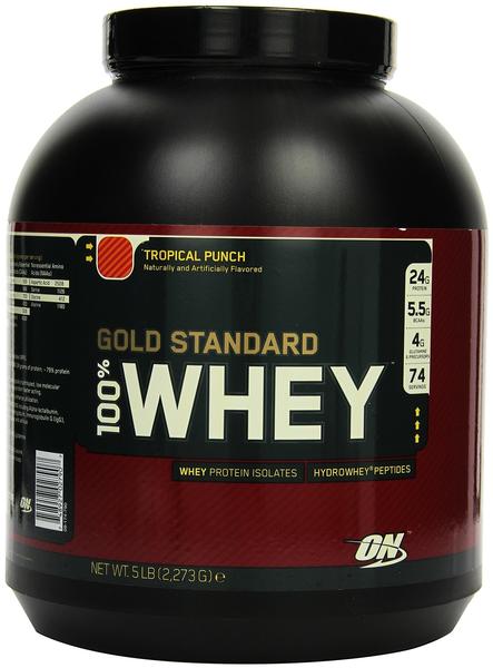 Optimum Nutrition 100% Whey Gold Standard 2273g Tropical Punch