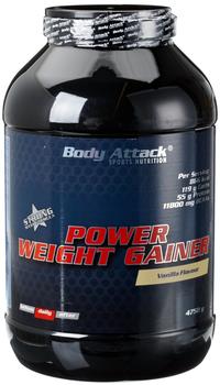 Body Attack Power Weight Gainer 4750g Vanille