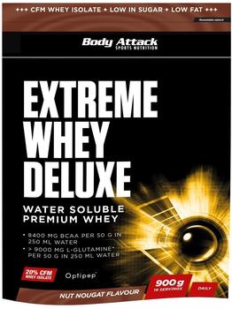 Body Attack Extreme Whey Deluxe Nut Nougat-Cream 900g