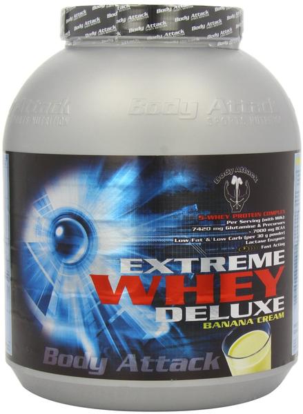Body Attack Extreme Whey Deluxe Banana-Cream 2300g