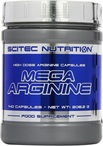 Scitec Nutrition Mega Arginine 140 Kapseln