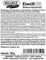 MEGAMAX Einzelportion Eiweiss 100 HIMBEER 30 g