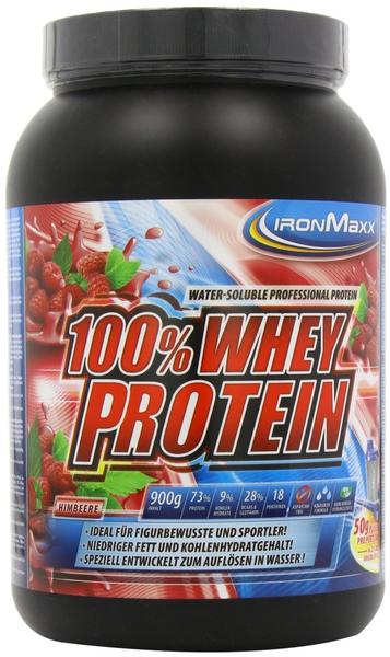IronMaxx 100% Whey Protein Himbeere 900g