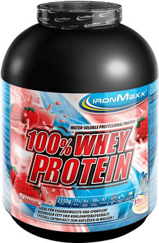 IronMaxx 100% Whey Protein Erdbeere 2350g