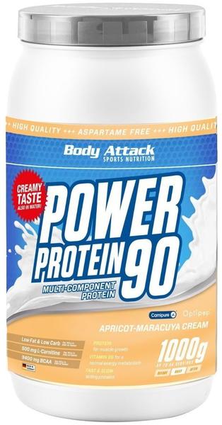 Body Attack Power Protein 90 Aprikose-Maracuja 1000g