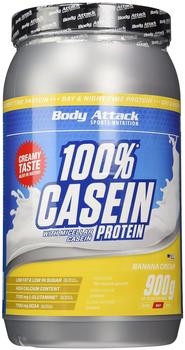 Body Attack 100% Casein Protein Banana Cream 900g