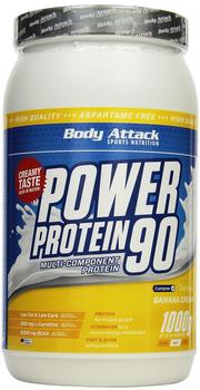 Body Attack Power Protein 90 Banane-Quark 1000g