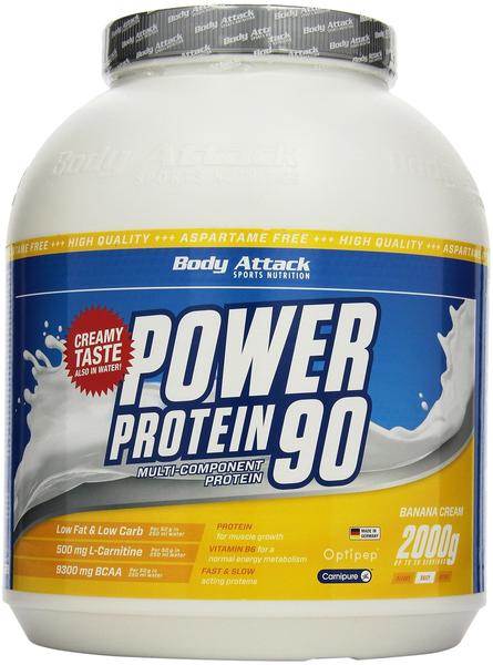 Body Attack Power Protein 90 2000g Banana Cream