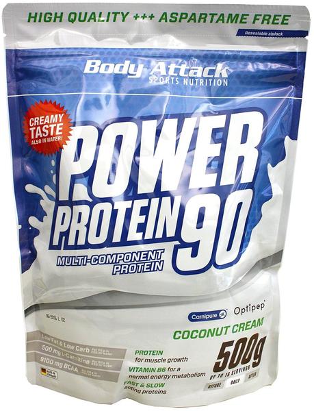Body Attack Power Protein 90 Cocos Pulver 550 g