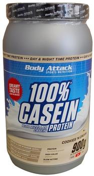 Body Attack Casein Cookies & Cream Pulver 900 g