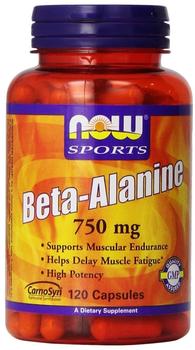 NOW Foods Beta Alanine 750mg, 132 g