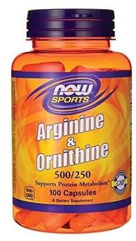 Jarrow Formulas Arginine + Ornithine 750 mg 100 St.