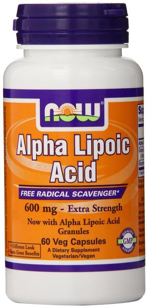 NOW Foods Alpha Lipoic Acid 600 mg Kapseln 60 St.