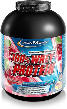 IronMaxx 100% Whey Protein Erdbeere Weiße Schokolade 2350g