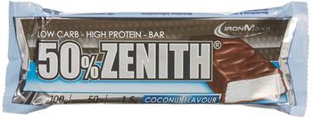 IronMaxx Zenith 50% Protein Bar Coconut 12x100g