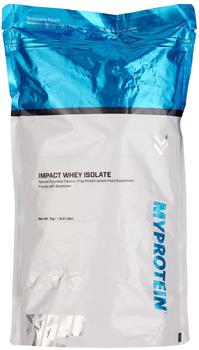 Myprotein Impact Whey Isolate Protein Natural Chocolate, 1er Pack (1 x 1 kg)