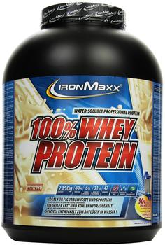 IronMaxx 100% Whey Protein Neutral 2350g