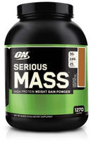 Optimum Nutrition Serious Mass 2720 g Schokolade Nussbutter, Grundpreis: &euro; 14,69