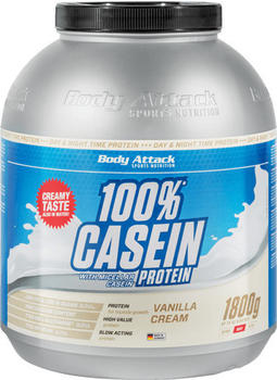 Body Attack 100% Casein Protein Chocolate Cream