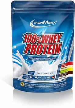 ironMaxx 100% Whey Protein Weiße Schokolade Pulver 500 g