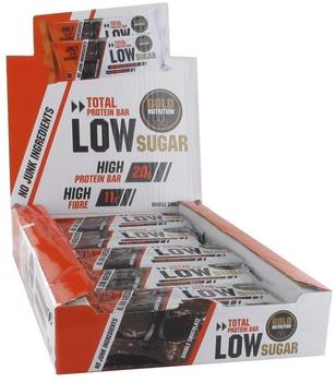 GoldNutrition 10 x Total Protein Bar Low Sugar 60 g - Schokoladenchip Keks