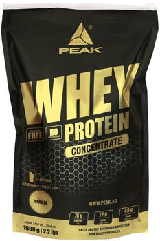 Peak Whey Protein Concentrate 1000g Chocolate