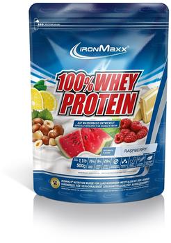 ironMaxx 100% Whey Protein Himbeere Pulver 500 g