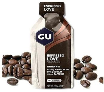 GU Energy Gel Box 24x32g Espresso Love 2019 Gels & Smoothies