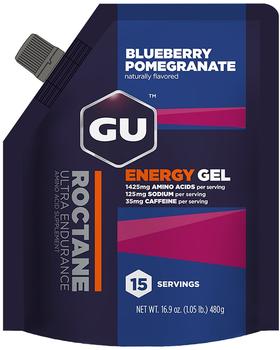 GU Energy Roctane Energy Gel Bulk Pack 480g Blueberry Pomegranate 2019 Energiegels & Smoothies