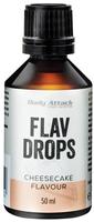Body Attack - Flav Drops - Cheesecake - 50 ml, Grundpreis: &euro; 119,80 / l