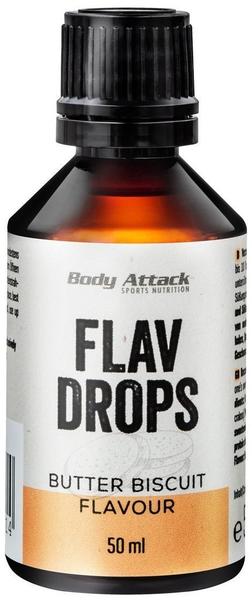 Body Attack Flav Drops 50ml Butterkeks