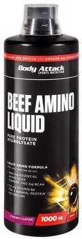 Body Attack Beef Amino Liquid, Kirsche, (1000 ml)